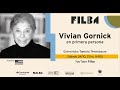 #FilbaOnline2020 - CONVERSACIÓN. Vivian Gornick en Primera Persona