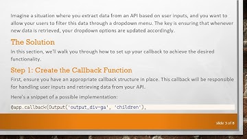 How to Dynamically Update Drop Down in Plotly Dash from Callback with Data Frame