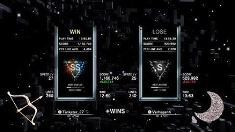 Tetris® Effect: Connected - Score Attack (Personal Best) 08/22/21