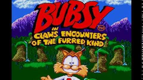 Intro-Demo - Bubsy in Claws Encounters of the Furred Kind (Europe, SNES)