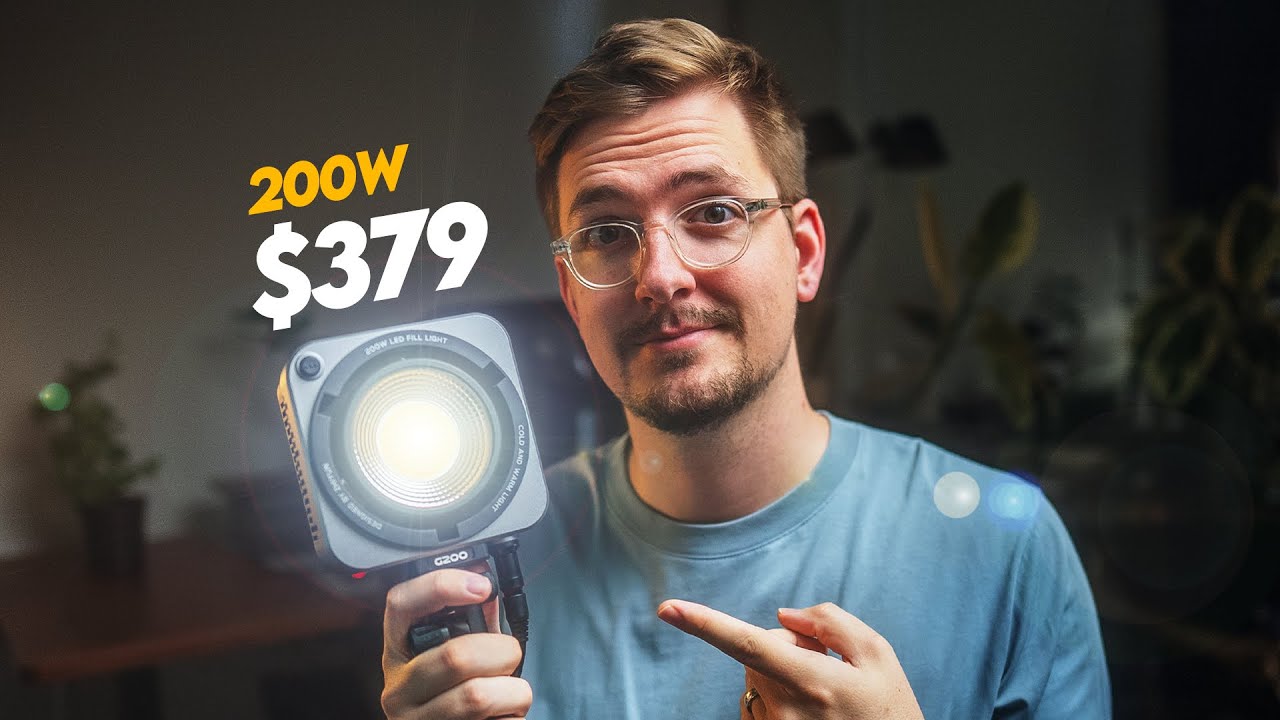 BEST Light For YouTubers? Zhiyun Molus G200 Review YouTube