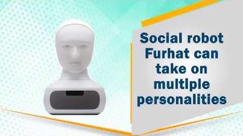 Furhat is a social robot that can take on any personality