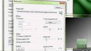 How To: Add a watermark to videos using Camtasia Studio