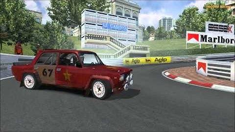 HDR Lada Cup Monaco Race 3  rFactor
