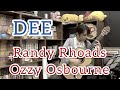 DEE / ランディ・ローズ (クラシックギターソロ) [ Randy Rhoads / Ozzy Osbourne (Fingerstyle solo guitar) ]