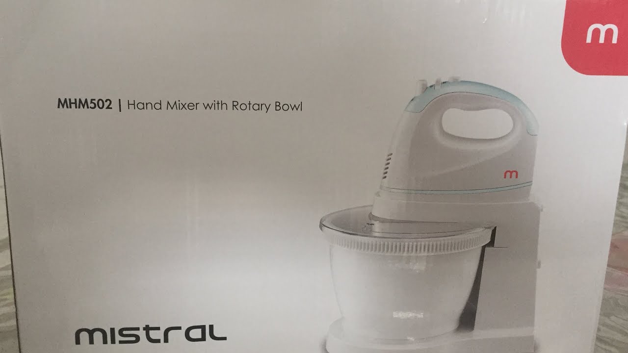 Hand Mixer Mistral MHM502 Unboxing