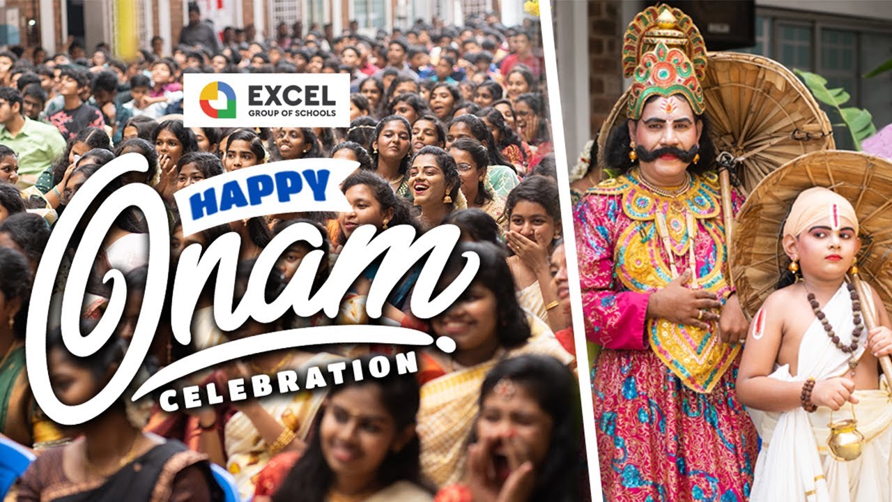 Tradition Meets Joy | Thiruvonam 2024 | Excel Group of Schools✨🌺