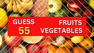 5Second Vegetable and Fruit Challenge: Can You Guess Them All?