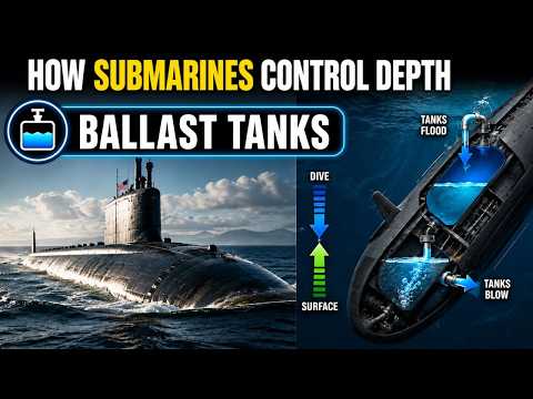 How Submarines Control Depth | Ballast Tanks Explained