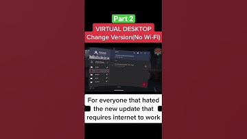 Change Virtual Desktop Version Part 2 #shorts
