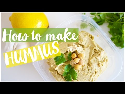 The Best Hummus Recipe! Creamy, Delicious and Super Easy!