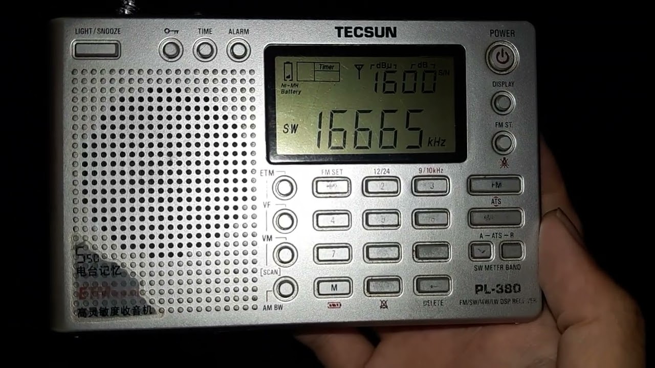 Unknown LSB signal SW 16665kHz copied in Malaysia (27.03.2022 1151H UTC) [TECSUN PL-380]