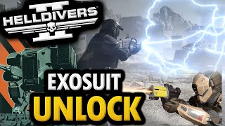 Helldivers 2 - How to Unlock ExoSuits - New Weapons