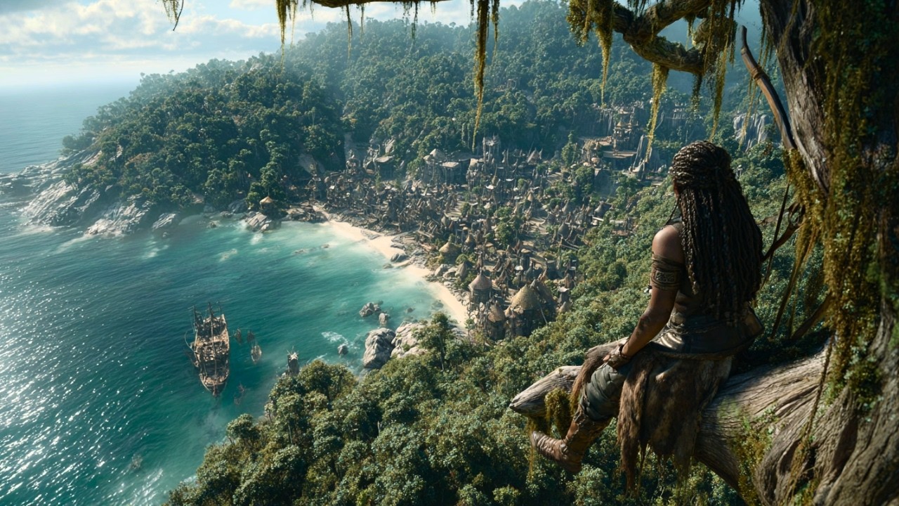 Deadly Adventure on the Cursed Island | Full Fantasy Horror Movie, 4K