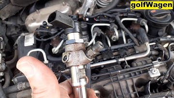 knocking injector VW 1.6TDI knocking engine ea189
