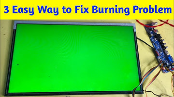 3 Way to fix LED TV Red Green Blue problem | Easy way to fix Burning Problem