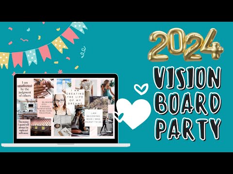 Vision Board Party 2024, HER Collaborative, Coventry, January 14