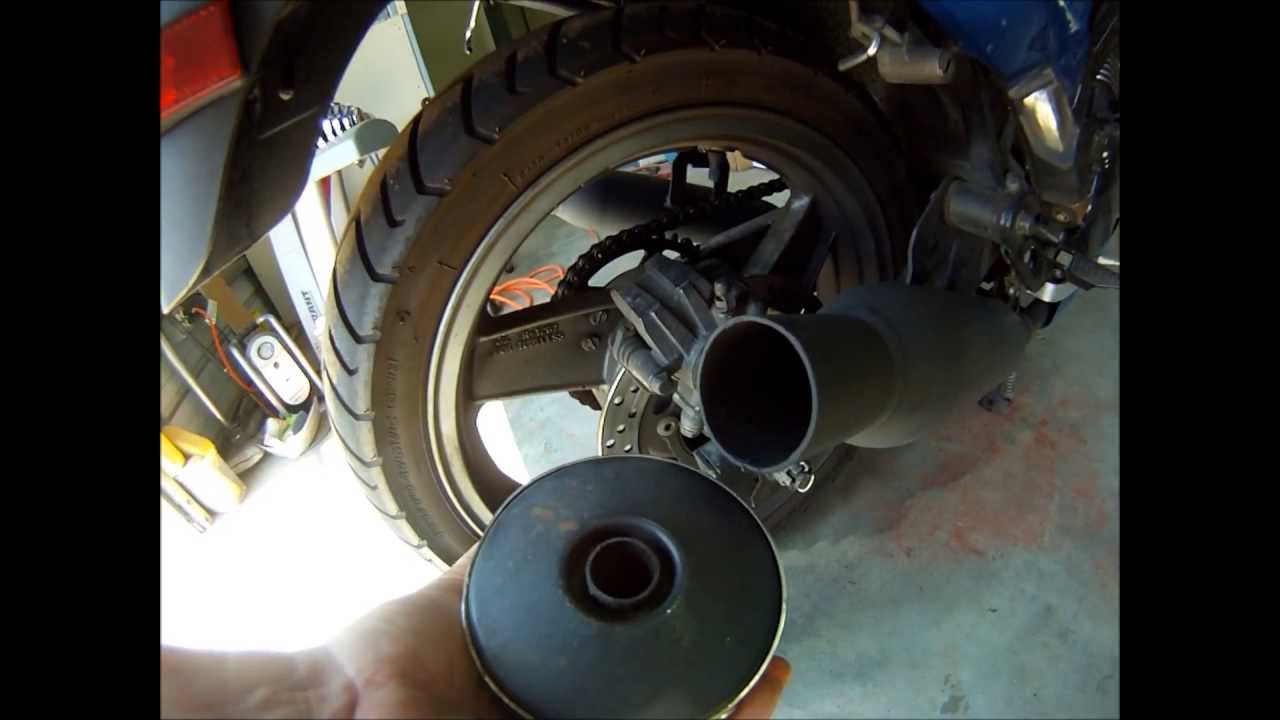 Ex 500 Glasspack Exhaust install YouTube