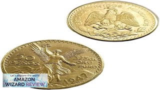 1821-1921 1943 1947 Centenario Mexican 50 Pesos Mexican Gold Coin Gold Dollar Review
