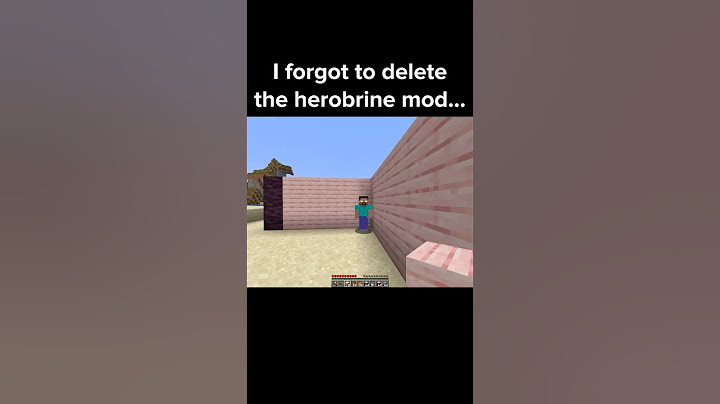 Minecraft Herobrine Mod