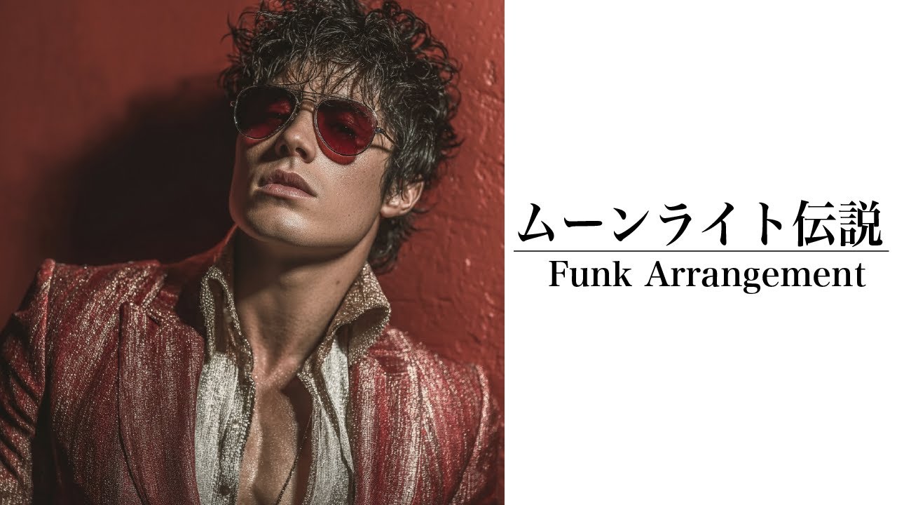 【FUNK大胆アレンジ】ムーンライト伝説 / DALI｜セーラームーン主題歌がAIでグルーヴ覚醒🌙🕺まるで別曲