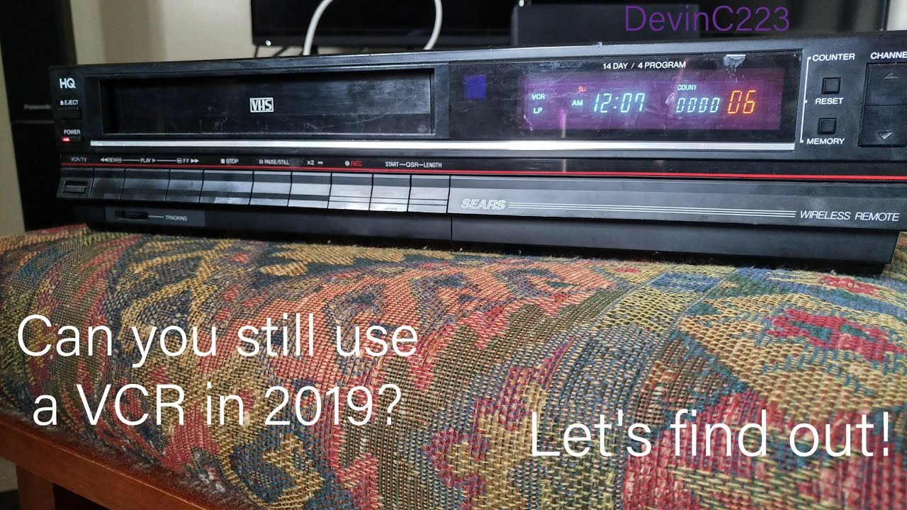 Can you use a VCR/VHS Player in 2019? YouTube