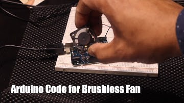 Brushless ARDUINO Fan Code