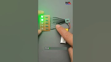 Water Drop Effect Led Chaser Electronic Project #diyelectronics #electronicsprojects #ledchaser