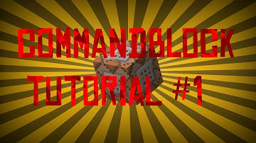 Minecraft - Redstone Commandblock Tutorial - EP 01 - How to detect a (specific) player