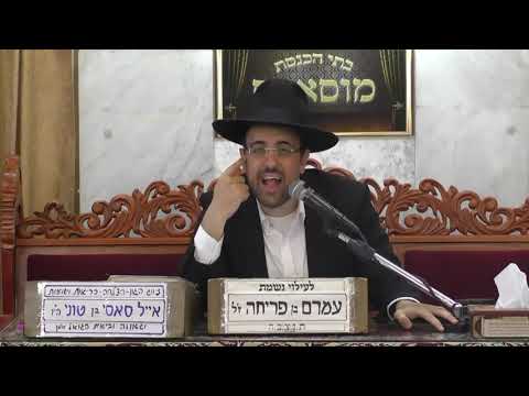 הרב מאיר אליהו | פרשת כי תצא | מוסאיוף - ה'תשפ"א