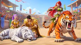 Golden Family VS Emerald Family: RUMI Gets The Magic Tiger Racing Championship - KPOP Demon Hunters