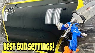 The Best Paint Gun Settings for Spraying Clearcoat