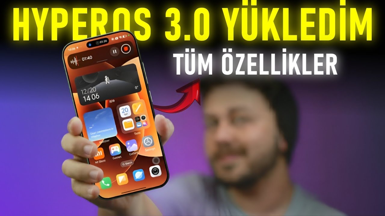 Xiaomi HyperOS 3.0 YÜKLEDİM - GELEN SÜPER ÖZELLİKLER !