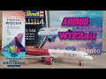 Assembling / 1-144 / Revell A321 neo / Wizzair / Boa decals / build+unboxing