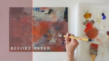 Abstract painting composition tips for intuitive art