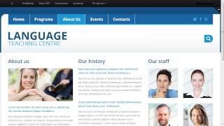 Details Language School Responsive Website Template Update