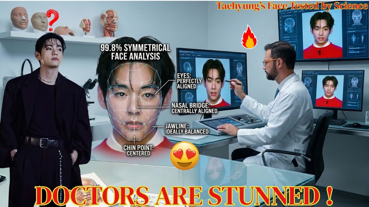 Медицинский анализ раскрывает, почему лицо Ким Тэхёна такое уникальное | Возвращение BTS на ARIRANG!