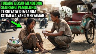 JANDA KAYA MENYAMAR DEMI UJI KETULUSAN‼️ YANG TERJADI DI PANGKALAN BECAK TAK TERDUGA