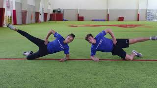 ACL Injury Prevention Program: Strengthening - Modified Side Plank with Hip Abduction
