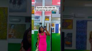 My first Art Gallery experience 🥰#youtubeshorts #shortvideo #youtube