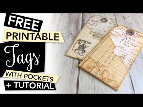 journaling tag templates