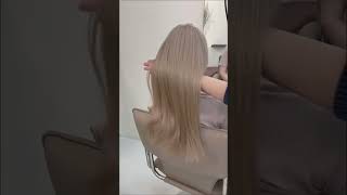 Beige Blonde Hair Color Transformation | Soft Creamy Blonde Hair Makeover & Beautiful Hair Color