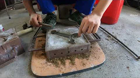 Aluminum Connecting Rod Casting Using Sand Mold