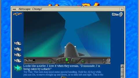 Silicon Graphics. CosmoPlayer Demo: Chomp.