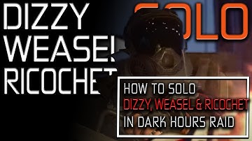 THE DIVISION 2 HOW TO SOLO WEASEL DARK HOURS RAID