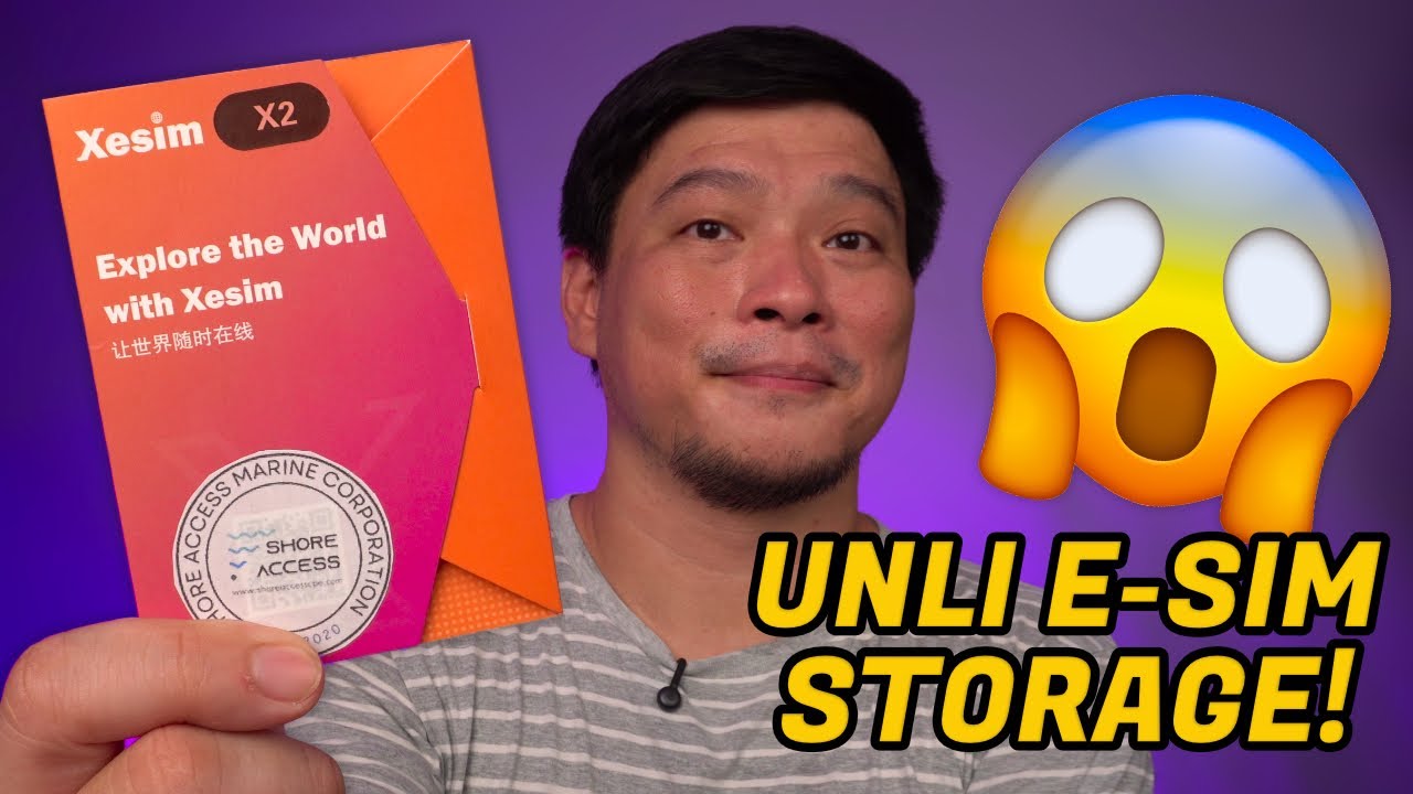 Xesim X2 - Unli Esim Storage for Non-Esim Capable Phones! - YouTube