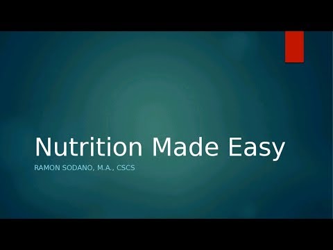 Nutrition Made Easy: