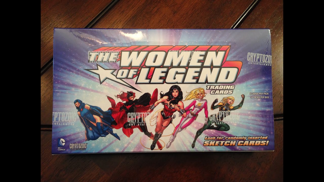 Eclectibles #67 ~ WOMEN OF LEGEND Trading Cards BOX BREAK! - YouTube