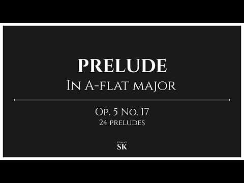 Prelude in A flat major | Op. 5 No. 17 | Original Piano Composition