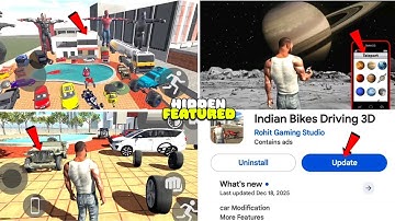 All New Cheats Code Of New Update Indian Bikes Driving 3d-20 Dec 2025 | RGS Tool Feature+Car Create 